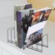 thumbnail image 4 of unbranded Organizador De Archivos Metálico Negro Para Escritorio Con Soporte Para Libros Y Revistas Multiusos, 4 of 8