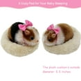 thumbnail image 4 of VOLOBE 5 Inches Silicone Hamster, Realistic Silicone Guinea as Silicone Piglet Companion with Sleeping Pad Accessories for Kids Boy Girl Birthday Handmade Gift (Brown Hamster), 4 of 8