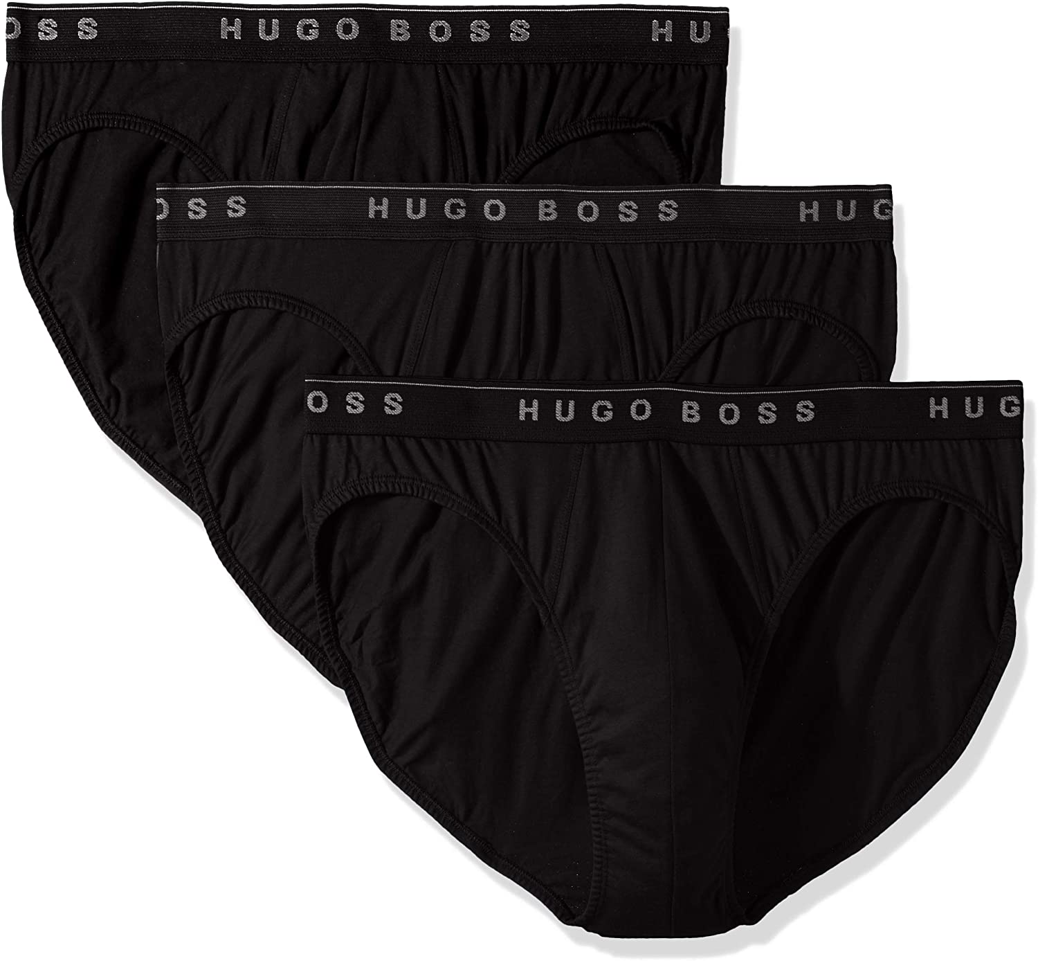 Hugo Boss Men's Cotton 3 Pack Mini Brief, black, XLarge Walmart Canada