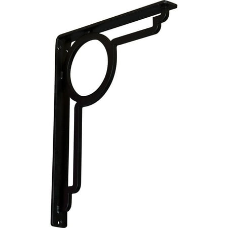 

Ekena Millwork 1 1/2 W x 12 D x 15 H Maria Wrought Iron Bracket (Single center brace) (2-Pack)