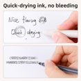 thumbnail image 4 of Biwat-Gel Pens, 5 Pcs 0.5mm Retractable Quick Dry Black Ink Fine Point Rolling Ball Gel Pen, Smooth Writing No Bleed for Journaling Note Taking, Home School Office Supplies, 4 of 4