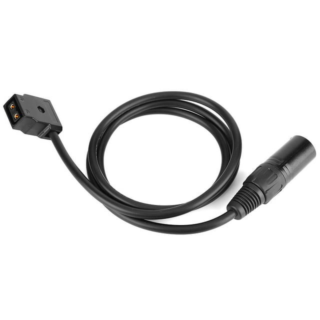 Camera Cable, Small Camera Power Cable Length 100cm High Strength Portable For D-TAP Female To XLR 4pin Male