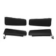 thumbnail image 1 of Cubierta del gancho de remolque delantero Unique Bargains para Toyota RAV4 XA50 2.0 2.5 2018-2024, cubierta del gancho de remolque del parachoques No.524380R901, plástico negro, 1 juego, 1 of 6