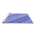 thumbnail image 2 of Ahgly Company Machine Washable Indoor Rectangle Southwestern Blue Country Area Rugs, 7' x 9', 2 of 4