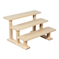 thumbnail image 2 of Tnarru Figure Display Stand Storage Shelf Decoration Multifunctional Perfume Organizer Wooden Display Riser for Cosmetics Countertop 3 Tier 20cm, 2 of 8