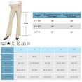 thumbnail image 6 of BALEAF Women's Yoga Dress Pants Bootcut Stretchy Work Slacks Business Casual Pull on Trousers with Pockets 29" Beige S, 6 of 6