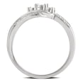thumbnail image 2 of 1/10 Carat T.W Diamond Sterling Silver Anniversary Ring. (I-J/I2-I3), 2 of 3