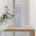 thumbnail image 3 of Taza de vacío de diamante portátil 500ml/17oz botella de agua con Plata AB Gloria Botella de agua, 3 of 8