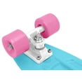 thumbnail image 2 of Rugged Racer 27" Skateboard Cruiser, Light Blue & Pink, 2 of 5