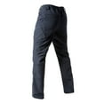 thumbnail image 4 of Zimjoy Men's Pants Waterproof Rip Stop Army Trousers Utility Lightweight Flex Work Pants Waistband Durable Trousers with Multi Pocket, Blue S, 4 of 5