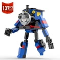 thumbnail image 2 of Moc Choo-figuras de acción de Charles, Thomas, trenes, Guerrero Mech, deformación, bloques de construcción, Robot, juguetes, regalo para niños, 2 of 4