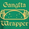 thumbnail image 3 of CafePress - Gangsta Wrapper Dark T Shirt - Men's Classic Graphic Cotton T-Shirt, 3 of 4