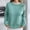 Blue women lace trim sweater a1, variant on Knit Pullover Sweaters for Women Crew Neck Long Sleeve Pointelle Raglan Sleeves Lace Trim Neckline Button Accent Comfy Fall Winter Work Office Daily Wear, Pink S
