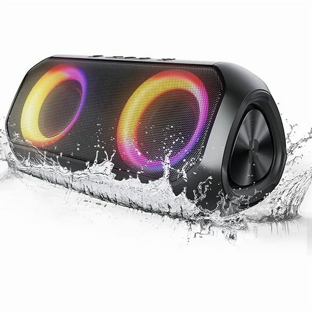 wonima11 Wearable Bluetooth V5.3 Speaker, 30H Working Time Clip-On Wireless Jobsite Water-Resistant Portable Speaker, Built-in ENC Mic for Hands-Free Music/Calls, IPX7 Waterproof, TWS Portable Speaker