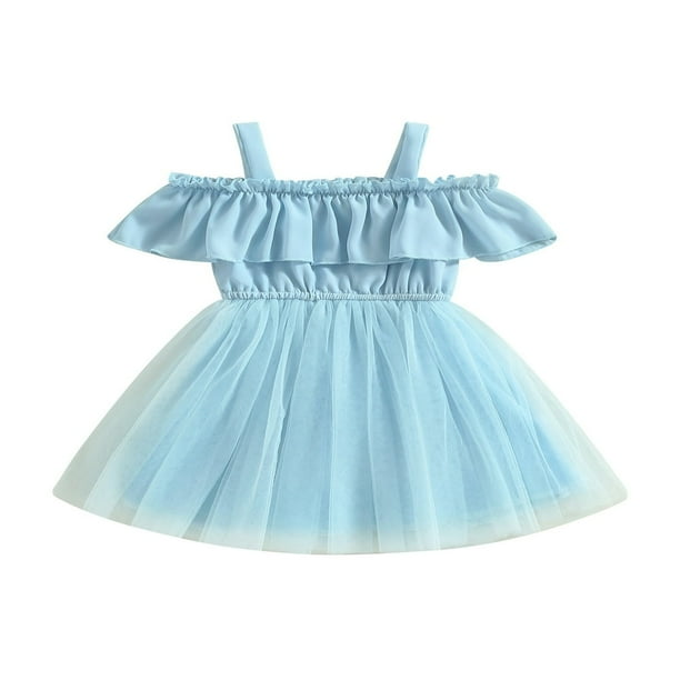 Baby girl off shoulder dress hot sale