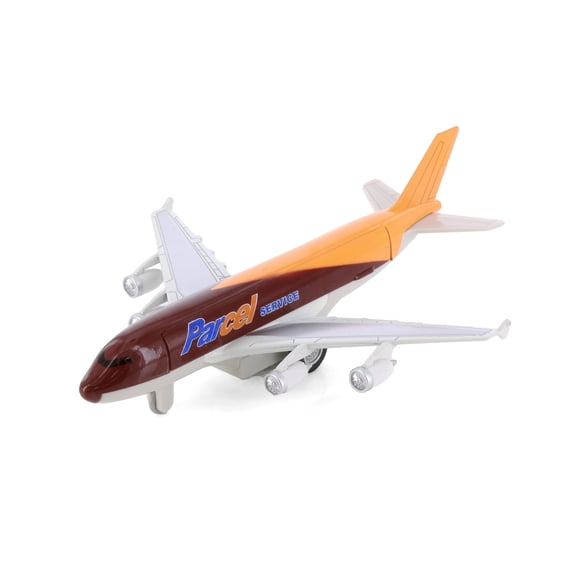 Sceno Jet Airliner, Brown - Showcasts 805D - 7.75" Scale Diecast Model Plane