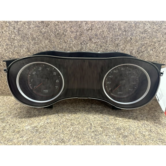 Pre-Owned 17 Dodge Charger Speedometer Speedo Head Cluster 131k Miles OEM LKQ - Verify Specific Vehicle Fitment In Description - (Good)