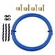 thumbnail image 2 of Kit de manguera de freno de disco hidráulico para bicicleta, oliva universal e inserto de conexión para bicicleta Azul, 2 of 9