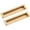Placer Gold, variant on Gamvdout Recessed Handle Zinc Alloy Mobile Door Cabinet Pulls Concealed Sliding Door Handle Fashionably for Drawers Cupboards Wardrobes Dressing Tables Etc with Screw