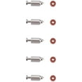 thumbnail image 4 of Kit de reparación de agujas de carburador para junta de asiento de aguja de carburador 5 piezas para 398188 esquí esquí Gafas de esquí, 4 of 5