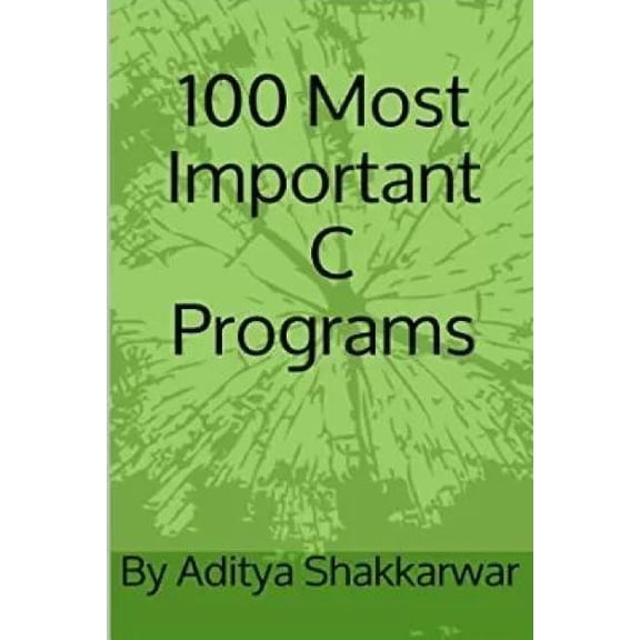 100 Most Important C Programs (Paperback)