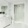 thumbnail image 3 of Vigo Vg6044cl7276 Elan Cass 76" High X 72" Wide Sliding Frameless Shower Door - Chrome, 3 of 7