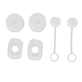 thumbnail image 2 of 6PCS Silicone Spill Proof Stopper For 40oz 30oz, Cup Accessories Include 2 Straw Cover  2 Round Leak Stoppers And 2 Square Spill Stoppers, 2 of 8