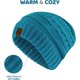 thumbnail image 3 of Market & Layne Beanie Gorro Verde azulado Market & Layne Gorro, 3 of 5