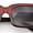 Burgundy - Brown Smoke, variant on Womens Unique Exposed Side Lens Rectangular Plastic Mod Fashion Sunglasses Green - Black Brown