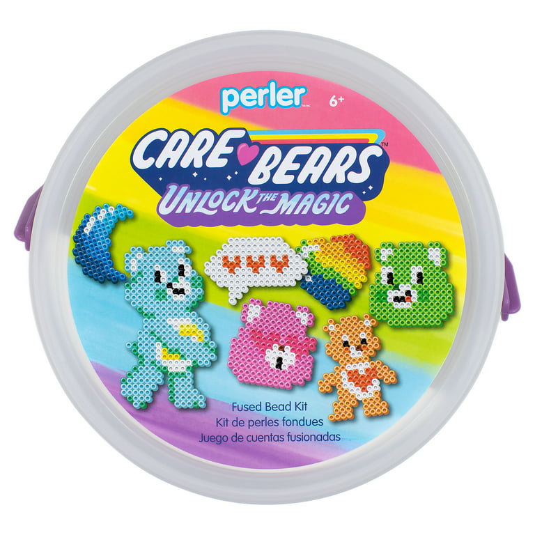 Perler Care Bears Fused Bead Kit Bucket, 5,000 Pieces 