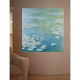 thumbnail image 2 of Wallhogs Monet Nympheas at Giverny (1908) Wall Mural, 2 of 2