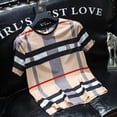 thumbnail image 2 of Estación Europea Ropa Callejera De Hombre 2022 Verano Nuevo Estilo Niños Tops Universitaria Camisetas Camiseta Slim-Fit Slimmer Lujo Moda Popular De Alta Calidad Venta Caliente Seda Hielopangjing, 2 of 3