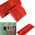 thumbnail image 1 of 2PCS 3 Inch 6 Inch Imitation Wood Grain Paint Roller Brush Wall Painting Tool, 1 of 6