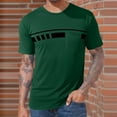 thumbnail image 6 of CYiJun Men's Casual T-Shirt Short Sleeve Regular Fit Crewneck Tee Summer Graphic Tops with Pocket, 6 of 6