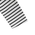 thumbnail image 5 of DxhmoneyHX Mens Henley Shirts Half Button V Neck Striped Blouse Casual Summer Lightweight Beach Vacation Tees, 5 of 5