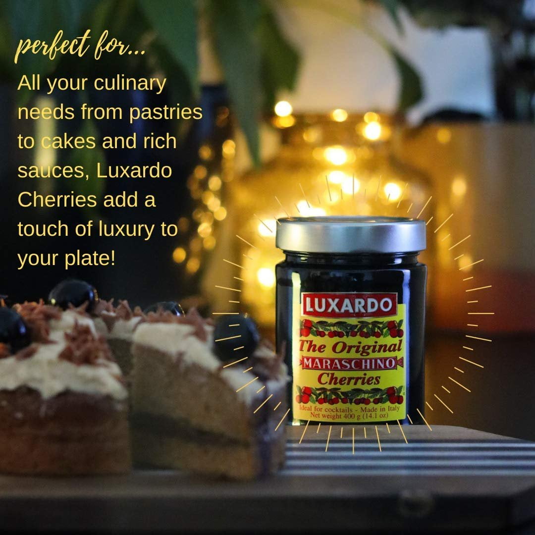 Luxardo Gourmet Maraschino Cherries - 400g Jar