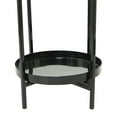 thumbnail image 5 of CosmoLiving by Cosmopolitan 32", 24"H Black Metal Planter with Removable Stand (2 Count), 5 of 8