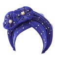 thumbnail image 2 of Turbante africano Sunnimix para mujer Rojo, 2 of 5