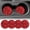 Red, variant on 4 Pack Car Cup Holder Coaster,2.75 inch Universal Cup Holders,Non-Slip Car Accessories Interior Sets,Blue