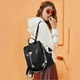 thumbnail image 3 of Mochila Negra Bolso De Hombro para Mujer Bolso para Niñas Bolsos Escolares Antirrobo Bolsos De Hombro Escolares para Mujer Mochilas Escolares para Viajes Campus Universidad Viajero Agua, 3 of 5