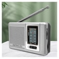 thumbnail image 2 of Antenne Télescopique Réception Facile à Transporter Mini Portable Récepteur AM FM Radio Double Bande Cadeau pour les Personnes Âgées BC-R2011, Facile à Utiliser, 2 of 6