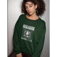 thumbnail image 2 of Abstract Planet Techno Style Sweatshirt Women -Image by Shutterstock, Female 5X-Large, 2 of 4