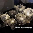 thumbnail image 5 of 6 Pcs Textured Clear PS Cube Risers, Hollow Display Stands for Buffet Decor, 3-8 in, 5 of 7