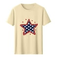 thumbnail image 4 of HaoXianJian Men's 4th of July Cotton Summer 1776 USA Flag Shirts Independence Day T-Shirt Memorial Day Lightweight Going Out Top Graphic Tees Top Summer Blouses for Men 2025 S-XXXL, 4 of 5