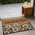 thumbnail image 2 of HAJAGP Floral Woven Coir Welcome Outdoor Doormat, for Home Entrance Outside Entry Yard Easy to Clean, Pet Friendly, 2 of 8