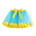 thumbnail image 3 of Kids Girls Holiday Party Ballet Skirts Dress Party Princess Mesh Dance Skirt Breathable Dailywear 2-4 Years, 3 of 7