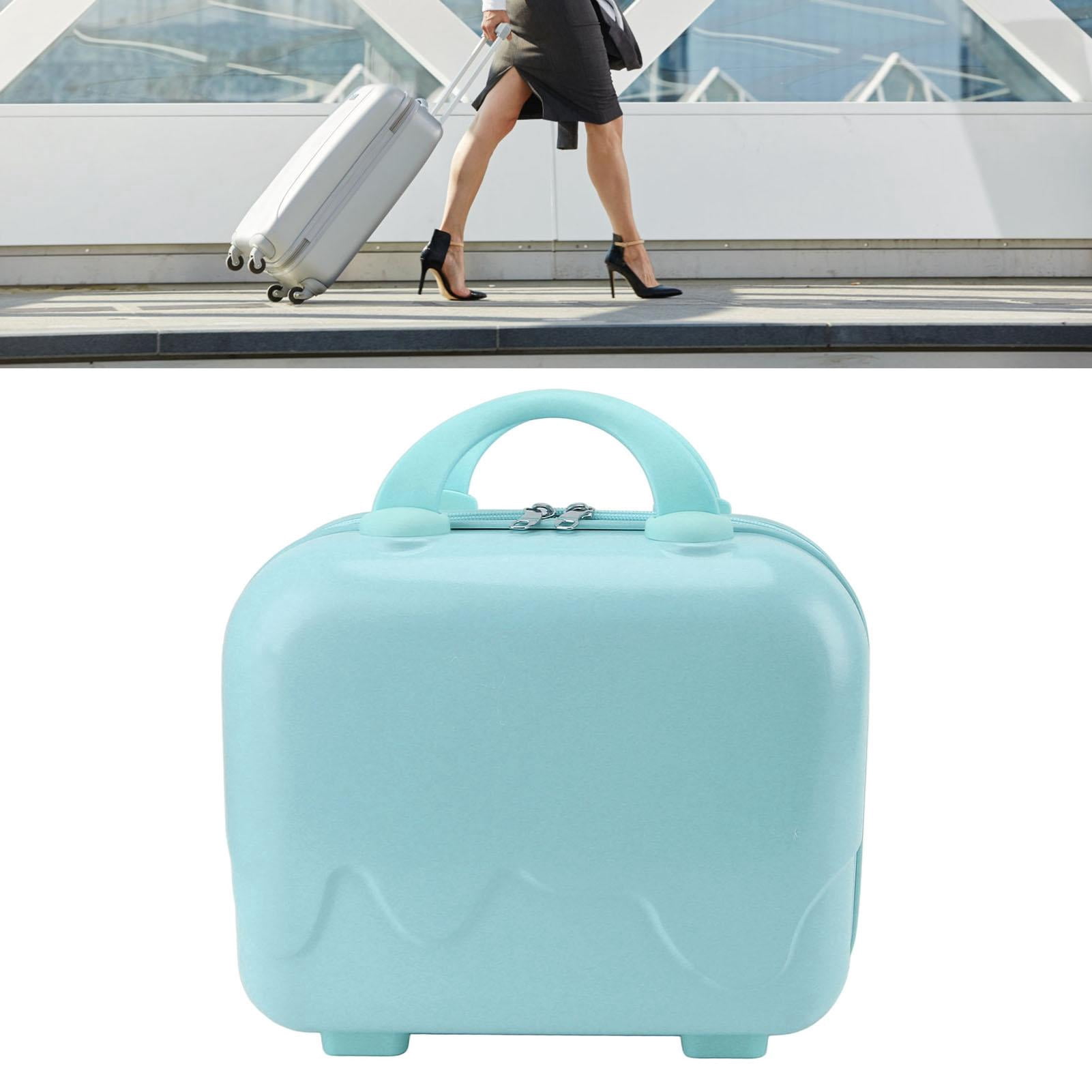 Yajisi 14" Blue Hard‑Shell Mini Carry‑On Luggage – Lightweight, Large Capacity, Anti‑Slip Feet, Durable ABS, Airline‑Approved