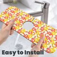 thumbnail image 6 of Sikiie Snake Splash Guard for Sink Faucet-1 PC Super Absorbent Fast Drying Mat Sink Gadgets-Splash Guard for Kitchen, Sink Mat, 6 of 7