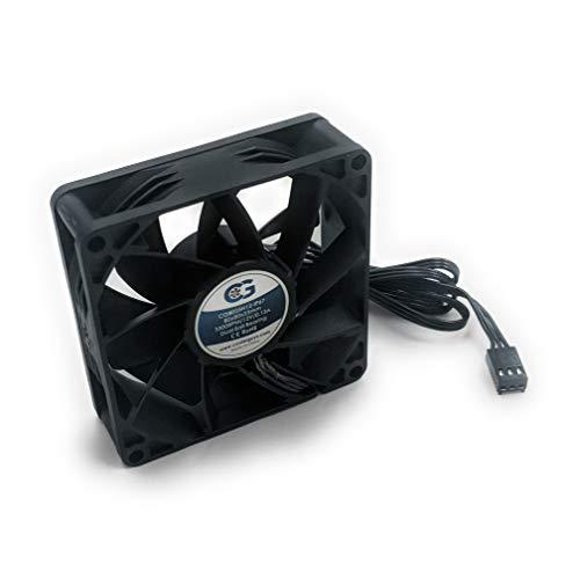 coolerguys 80mm (80x80x25) high airflow waterproof ip67 12v fan