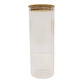 thumbnail image 1 of Recipiente Home Trends de Vidrio con Tapa de Bambú 1.7 Litros, 1 of 4
